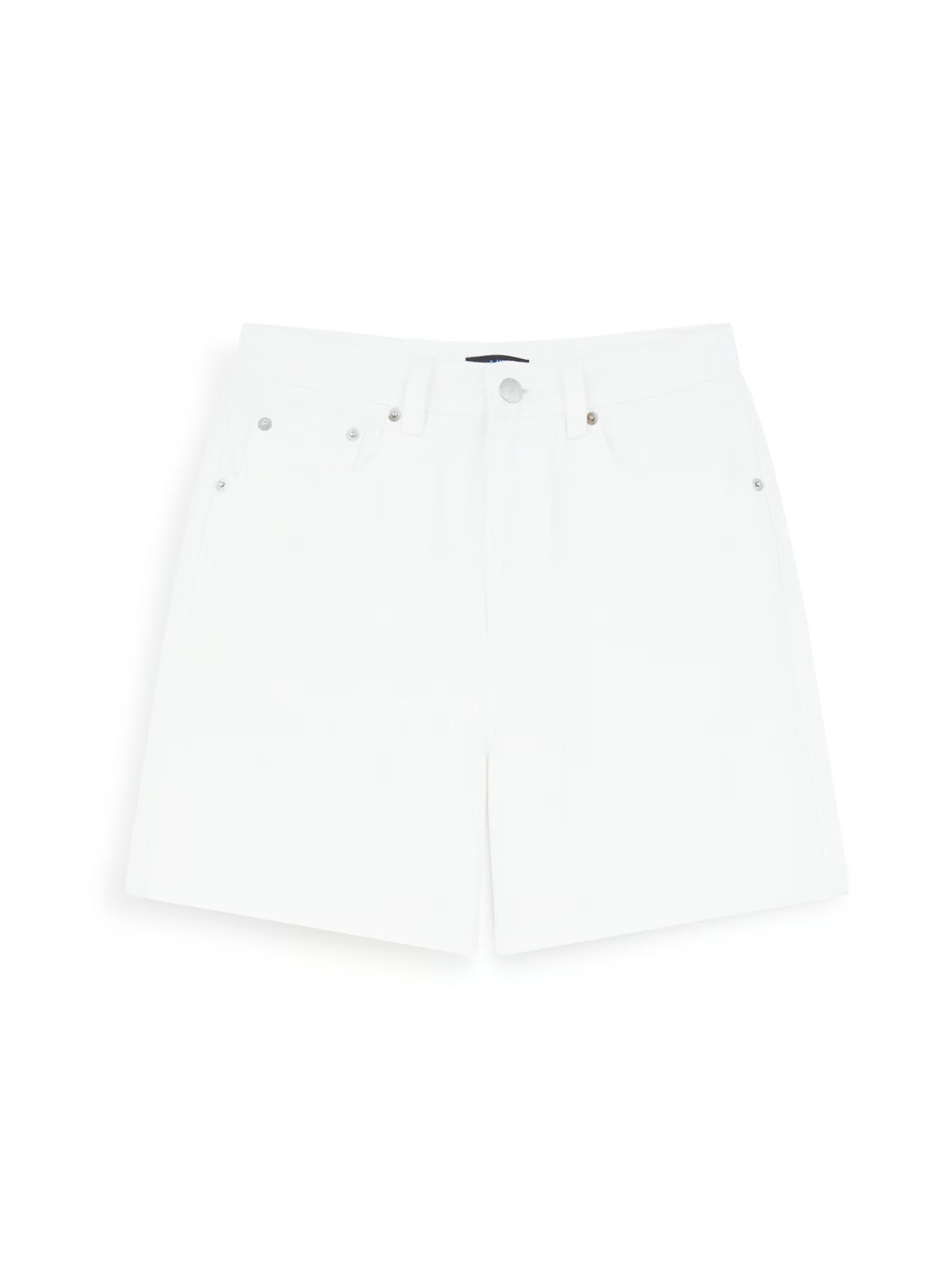 AIIZ Women's High Waist Shorts Denim