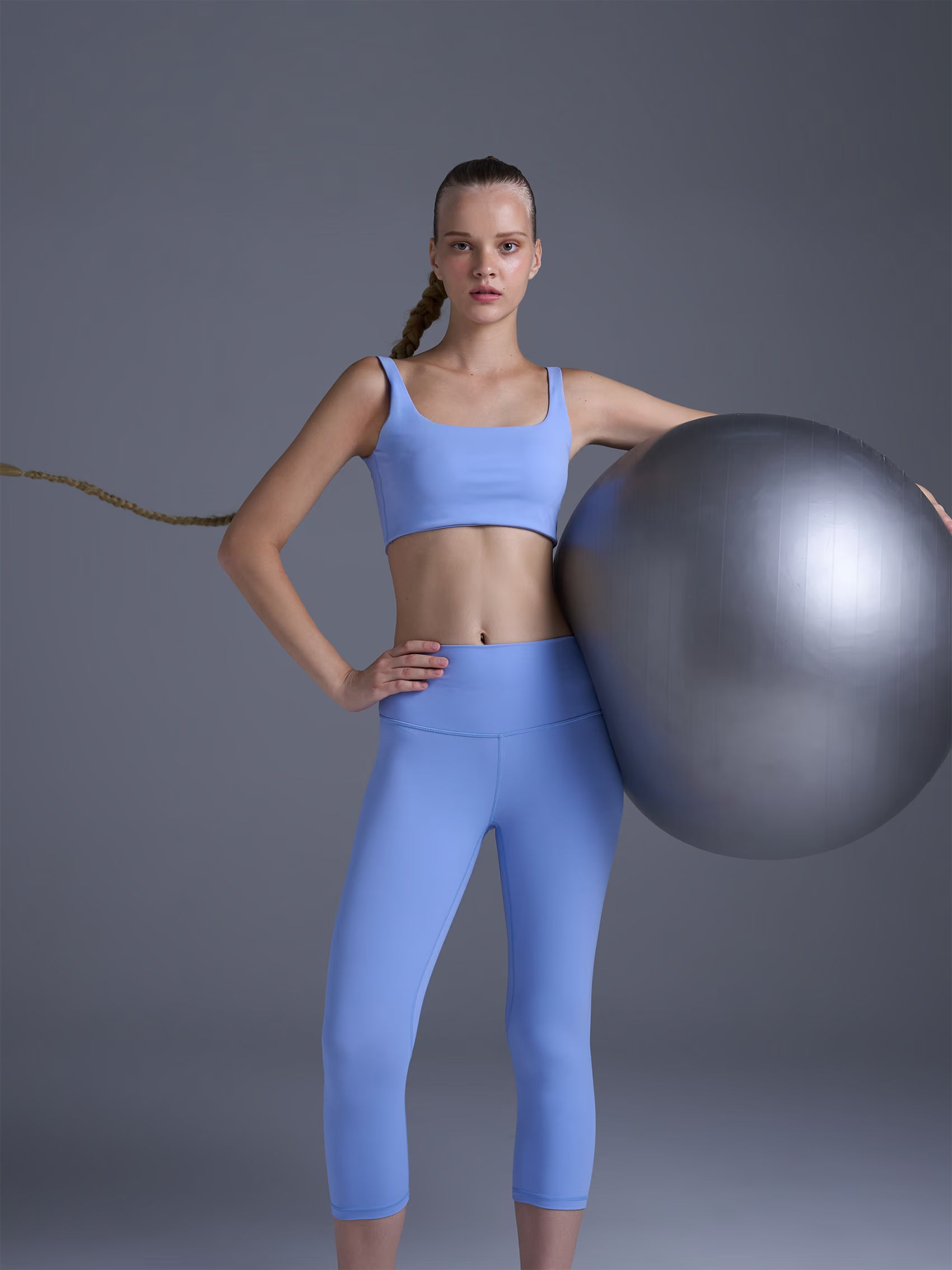 AIIZ Women's High-Rise Cropped Pants