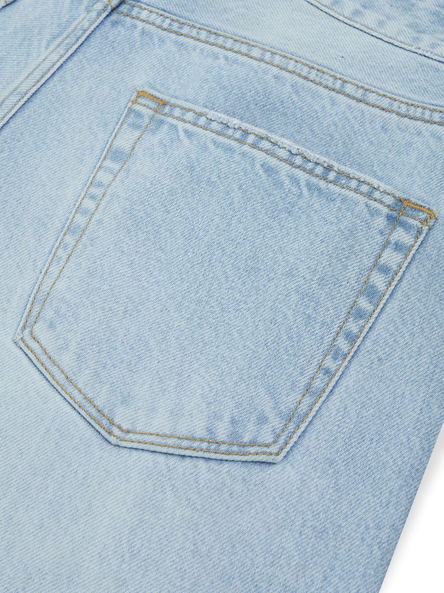 AIIZ Women's Mid Waist Culotte Denim
