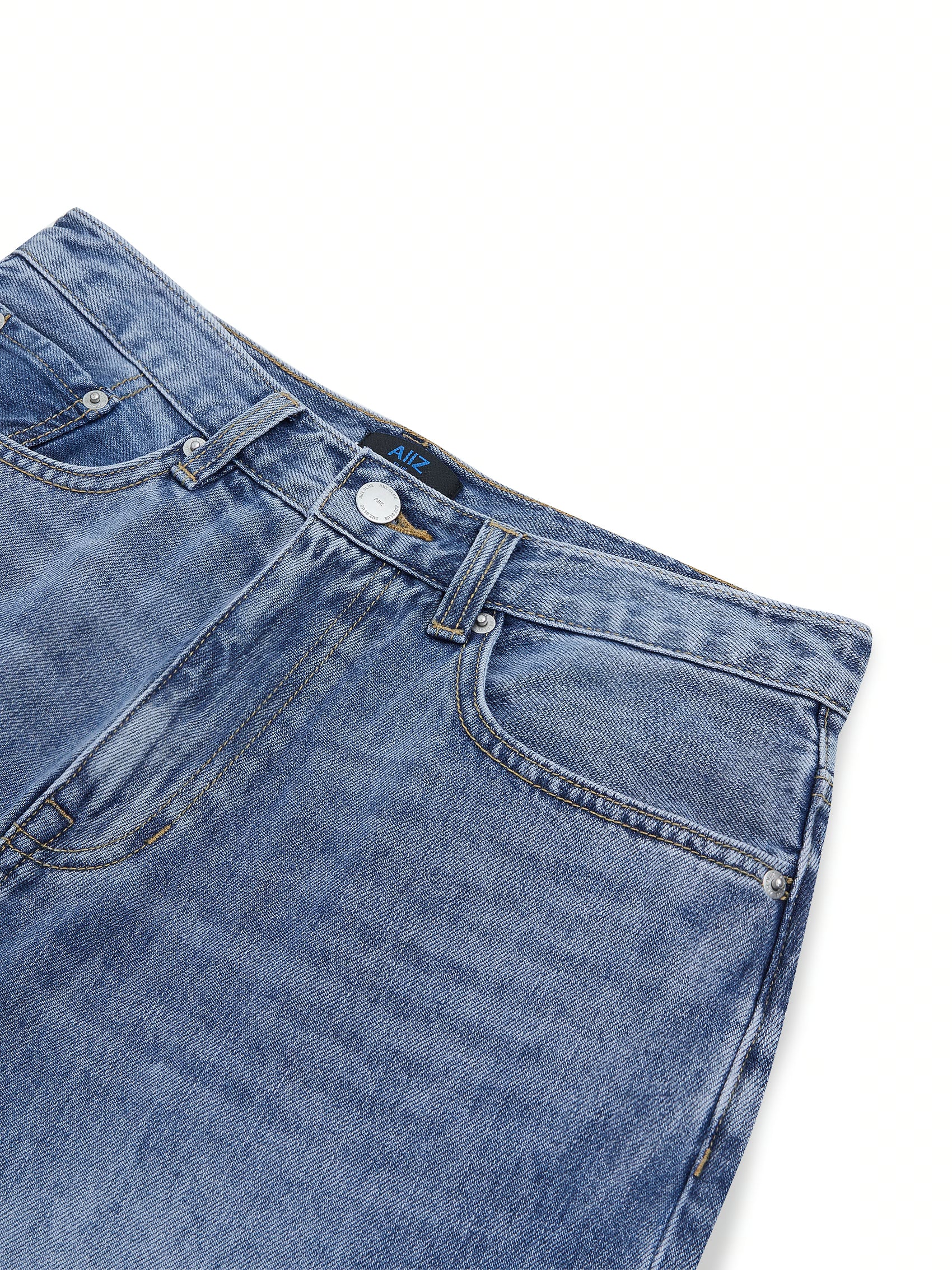 AIIZ Women's Baggy Denim