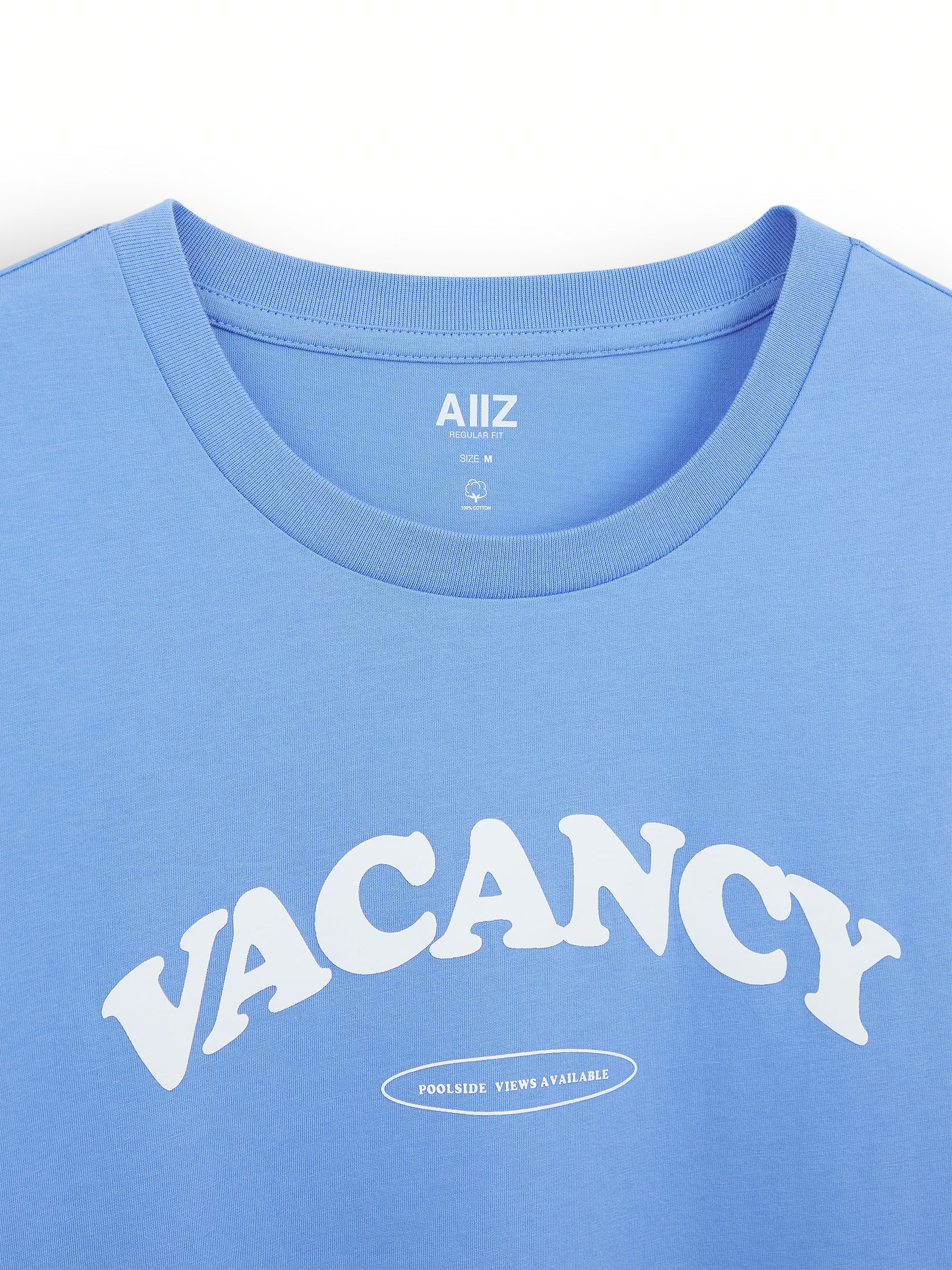 AIIZ Women's Typo Graphic T-Shirt