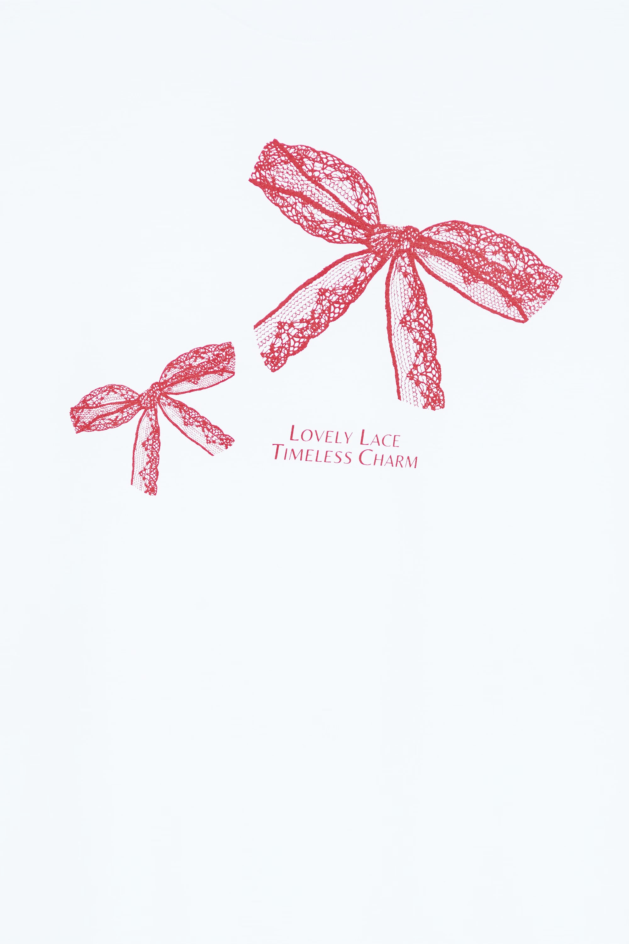 AIIZ Women's Lace Graphic T-Shirt