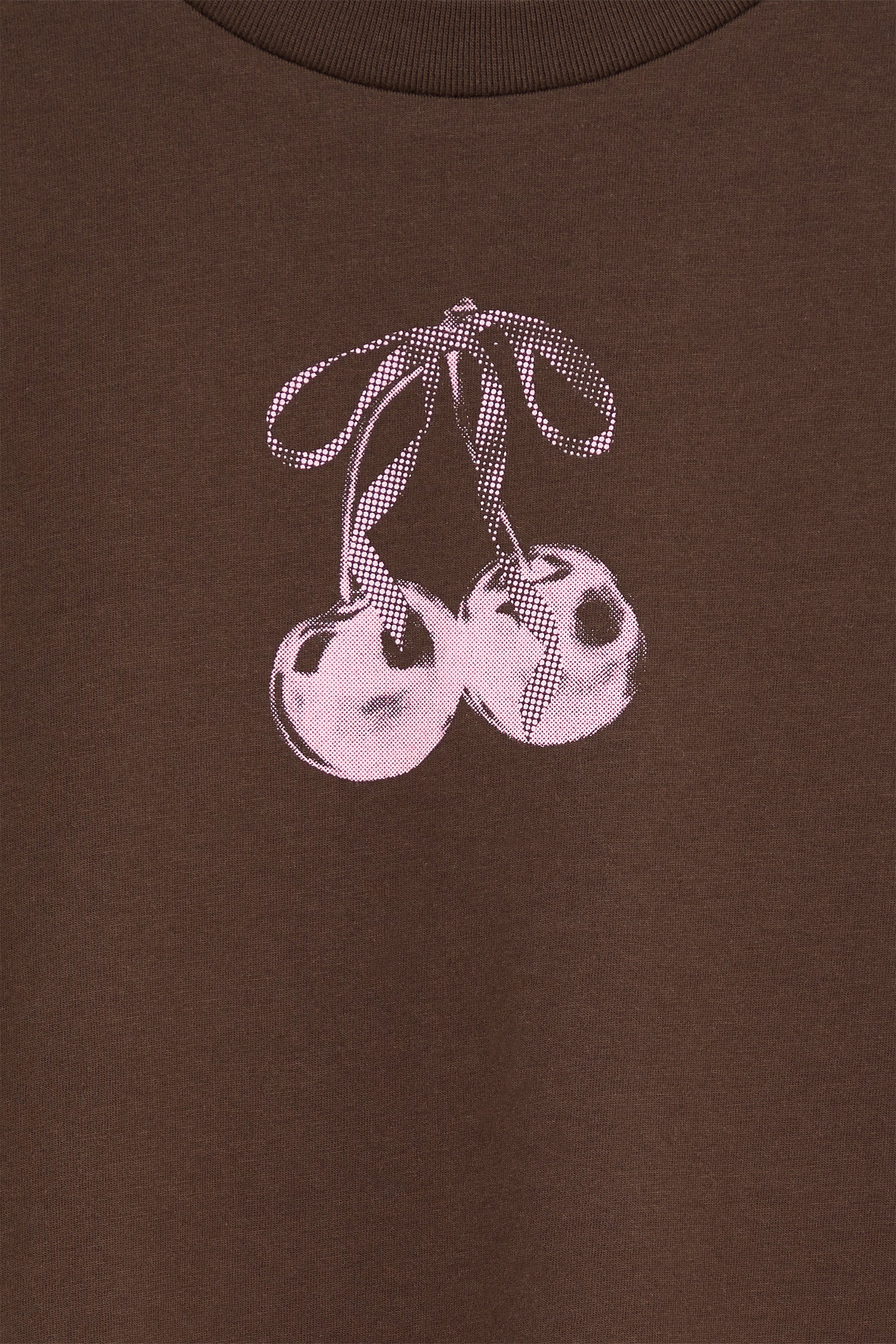 AIIZ Women's Cherry Graphic T-Shirt