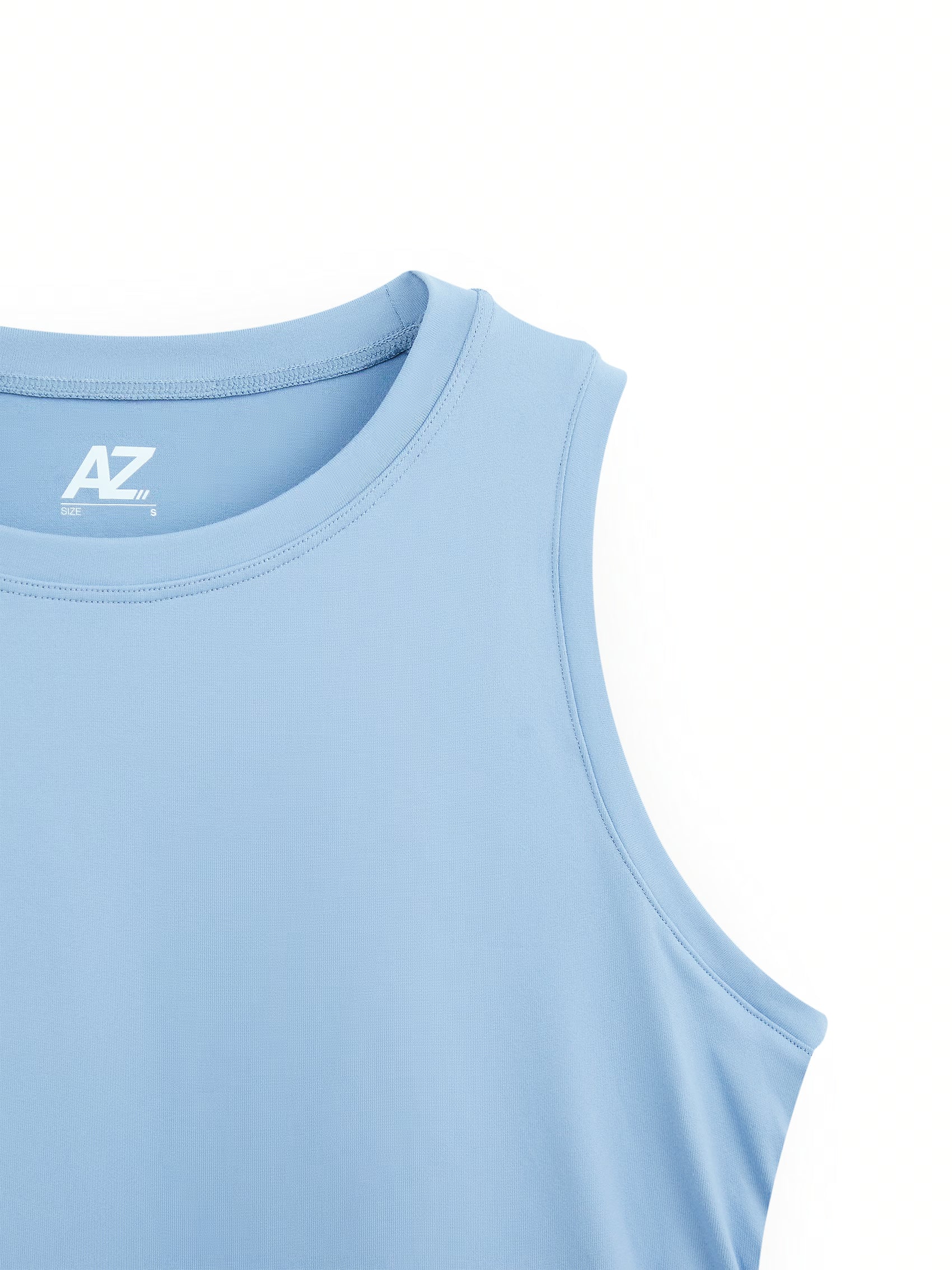 AIIZ Women's Drawstring Detail Sleeveless Top