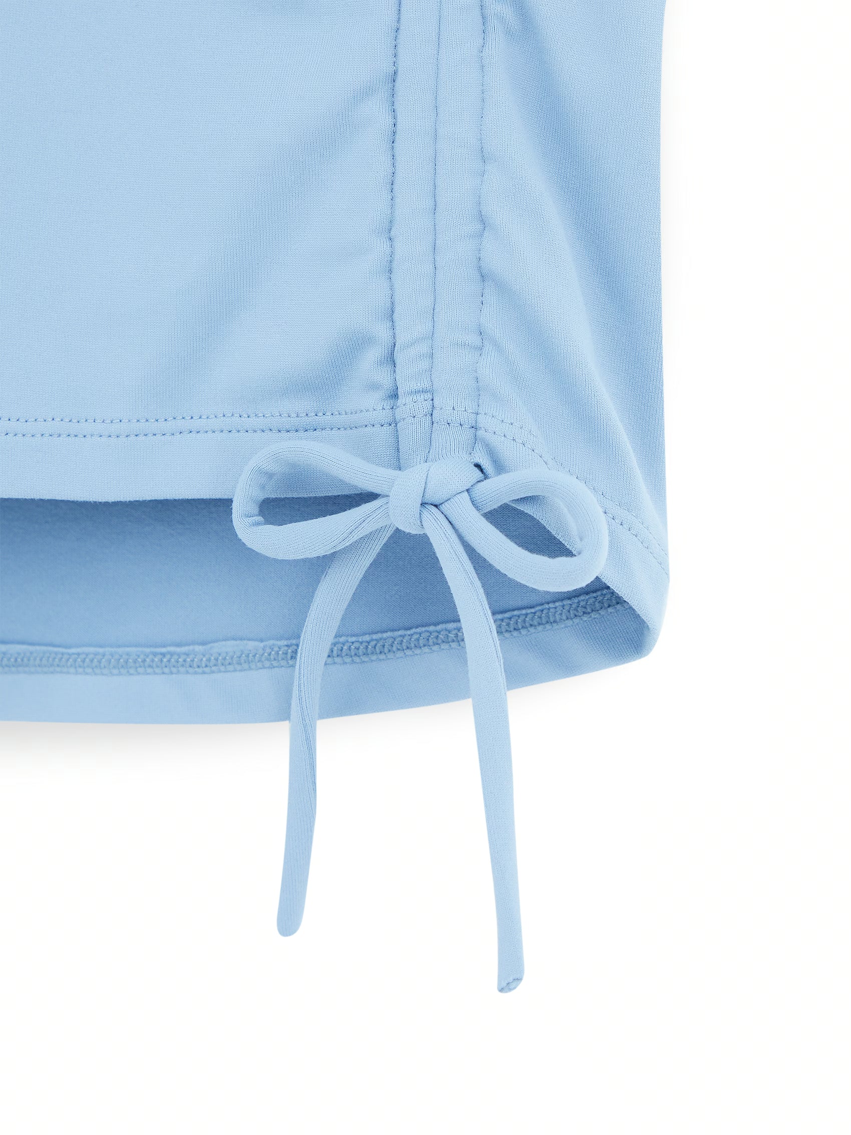 AIIZ Women's Drawstring Detail Sleeveless Top